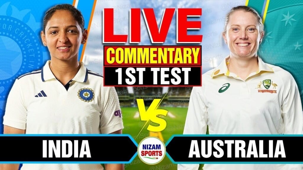 IND vs AUS Women's Only Test Live: Score, Commentary and Updates
