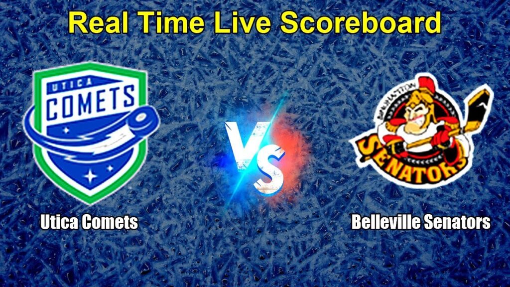 Utica Comets vs Belleville Senators Live Score, Prediction & AHL Match Details