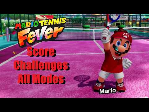 Mario Tennis Fever: Score Challenges & Gameplay Modes (India Special)