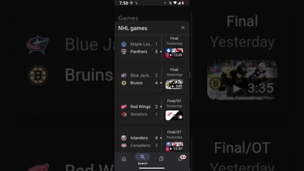 Latest NHL Score Updates: National Hockey League Results Today