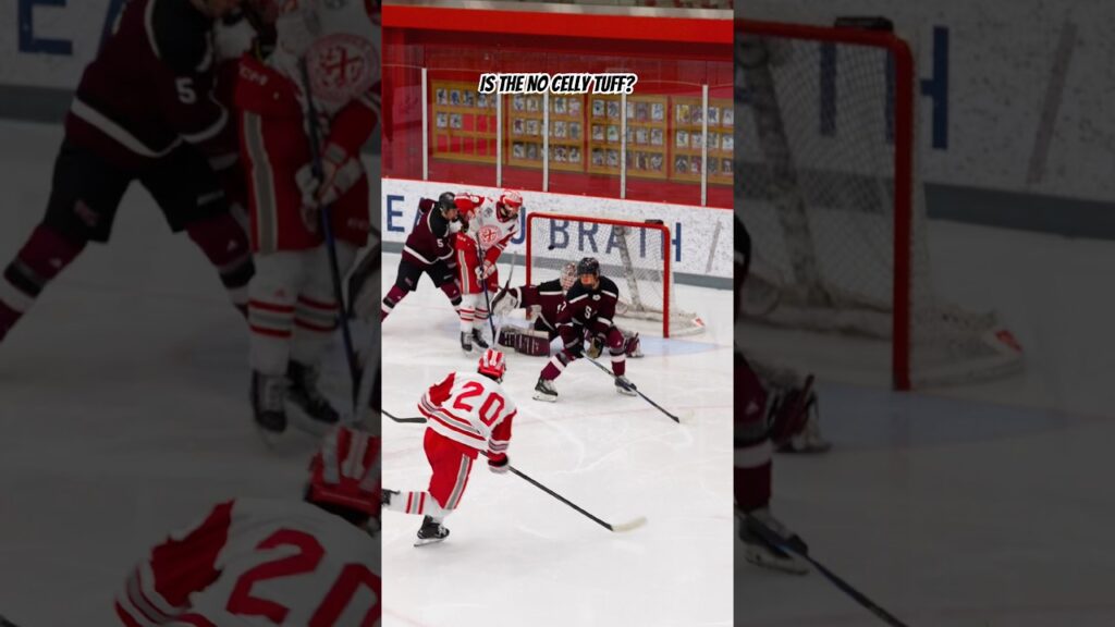 Unbelievable Hockey Goal: He Picked The Corner and Skated Away 😂 #shorts