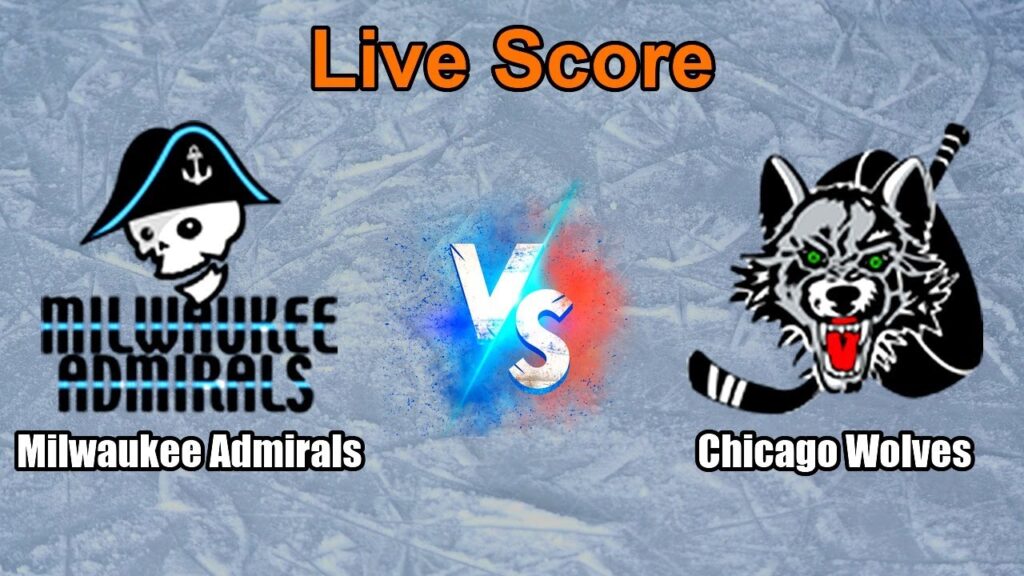 Milwaukee Admirals vs Chicago Wolves Live Score: AHL Hockey Match Updates Online moves
