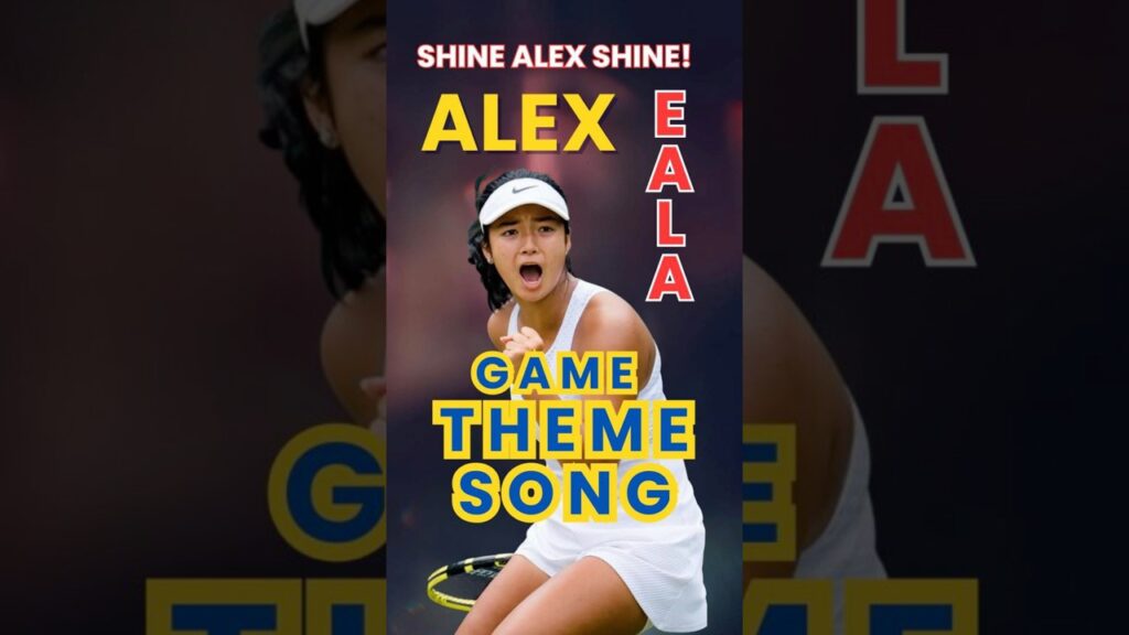 Alex Eala vs Coco Gauff Indian Wells Highlights: Game Theme Song | Alex Eala WTA Tennis