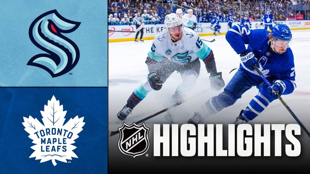 Kraken vs Maple Leafs NHL Highlights - Oct 18, 2025 | Ice Hockey Match Results and Goals