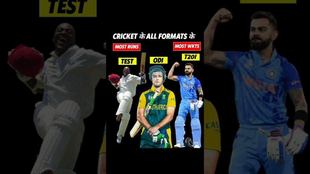 Cricket All Format Records: Most Runs and Most Wickets in International Cricket 🏏