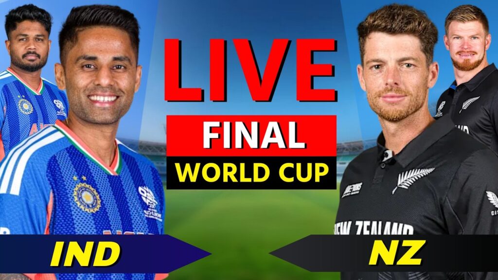 IND vs NZ World Cup Final Live Score: India vs New Zealand Live Cricket Match Commentary & Updates