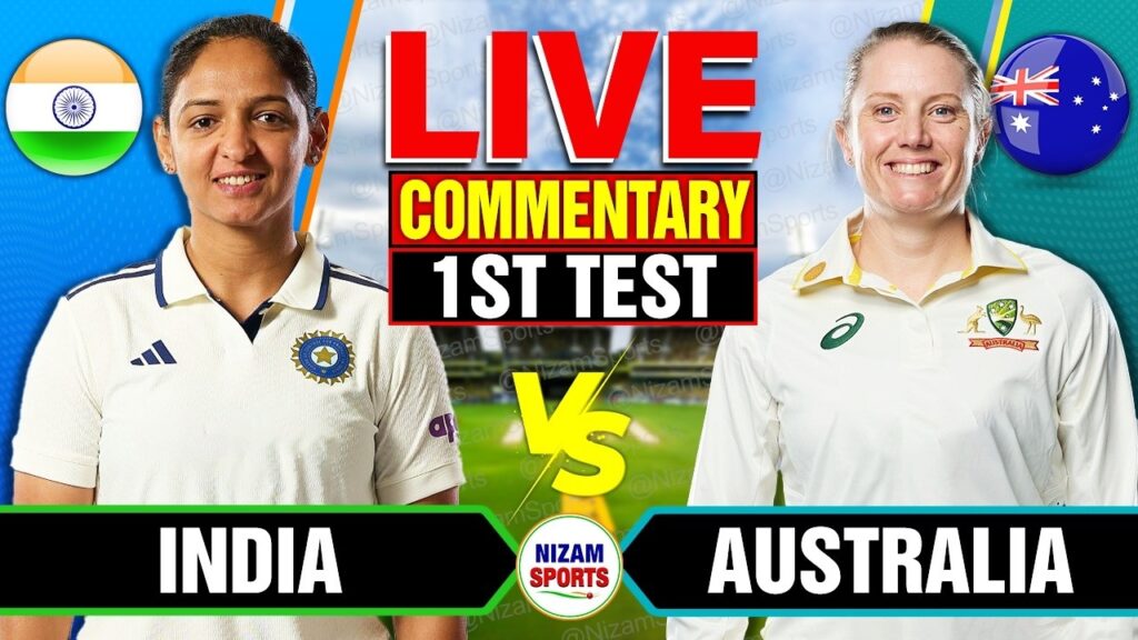 IND vs AUS Women’s Only Test Live Score: India vs Australia Live Cricket Commentary & Updates