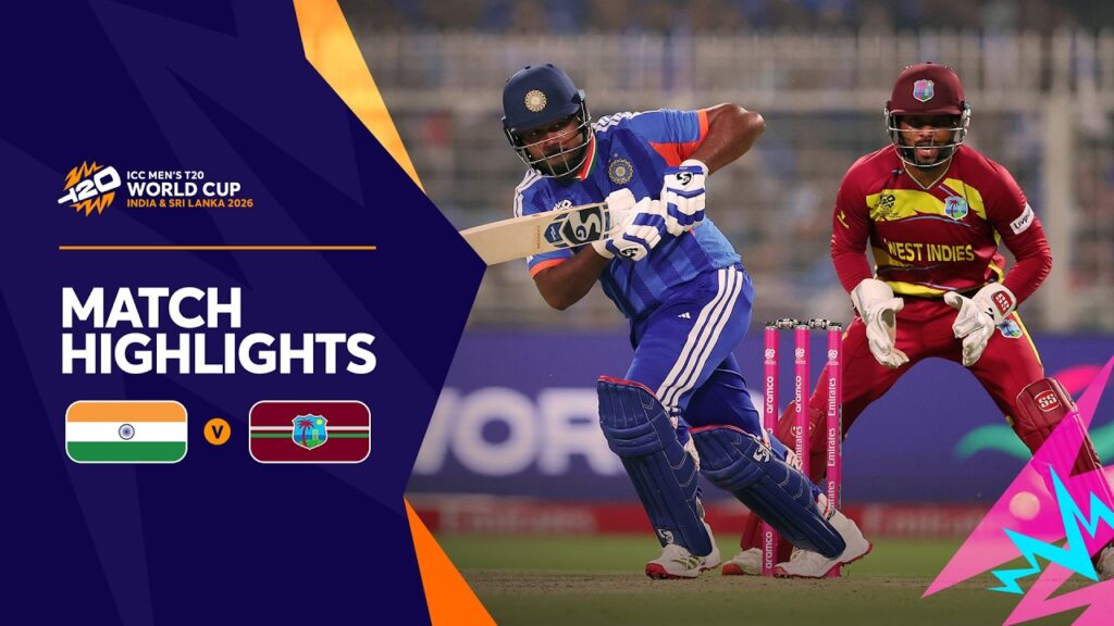 IND vs WI Highlights | India vs West Indies T20 World Cup 2026 Full Match Highlights