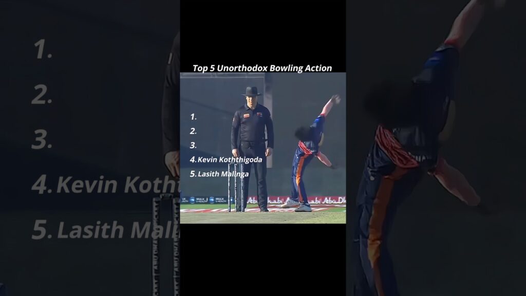 5 Indian Bowlers with Most Unusual Actions #CricketShorts