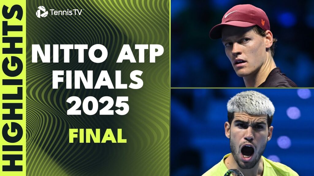 Sinner vs Alcaraz FINAL Highlights: Who Won the Nitto ATP Finals 2025? 🏆