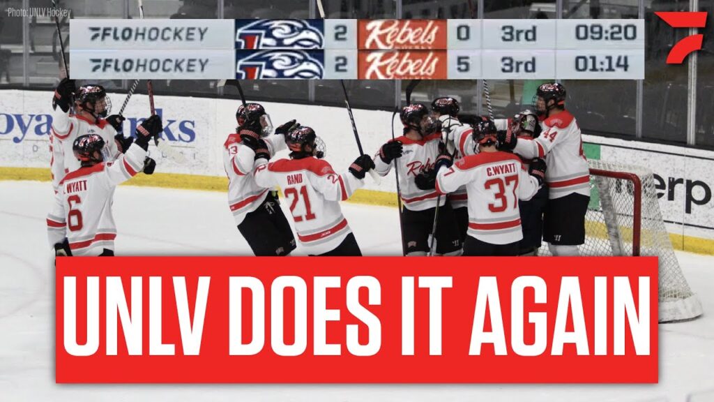 UNLV Hockey Stages Epic Comeback to Reach ACHA Nationals Final: Match Highlights & Scores