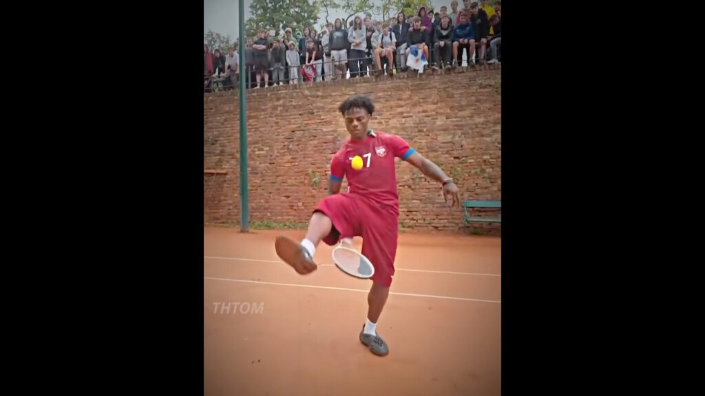 IShowSpeed Shocked by Indian Tennis Pro 😲 #ishowspeed #india