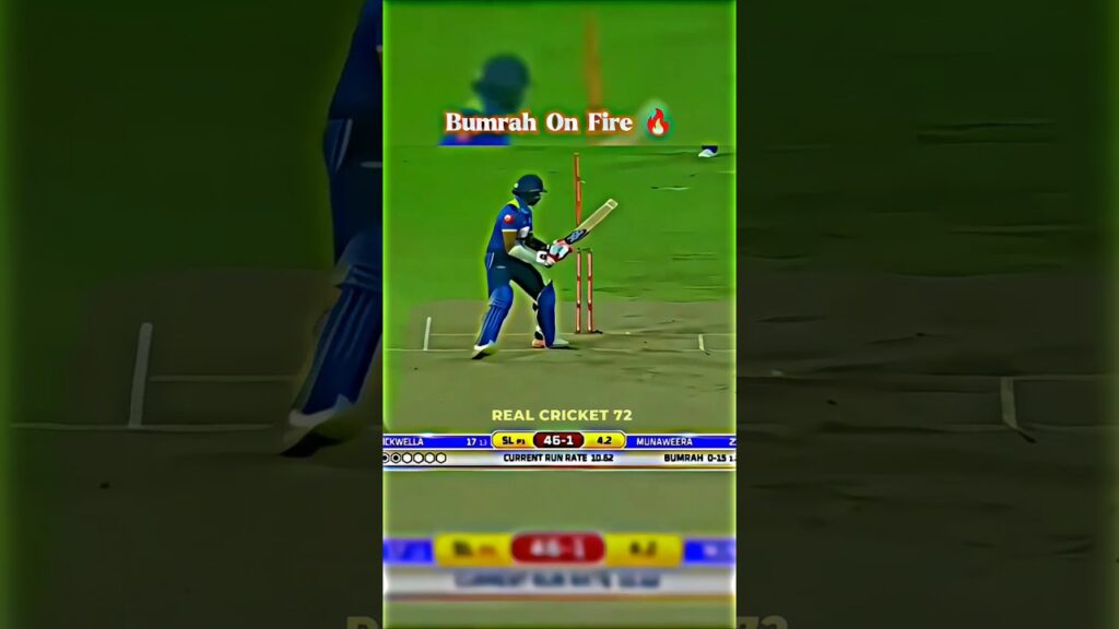 Most Thrilling Match: Jasprit Bumrah's Deadly Bowling 🇮🇳🔥 #shorts #cricket #jaspritbumrah