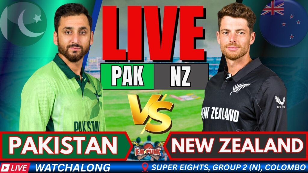 PAK vs NZ Live Score, T20 World Cup 2024: Pakistan vs New Zealand Live Cricket Match Scorecard & Updates