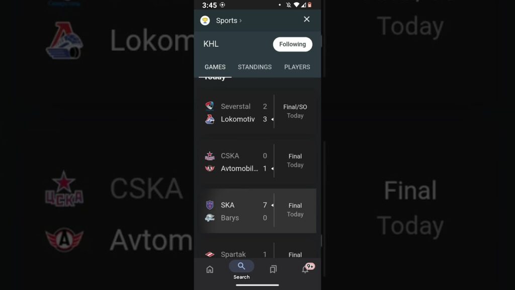 KHL Live Scores & Updates: Kontinental Hockey League Results Indian Fans