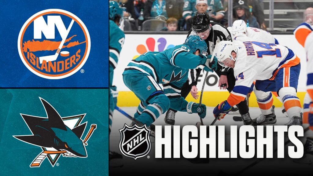 Islanders vs Sharks Highlights: NHL 2026 Full Match Replay & Key Moments