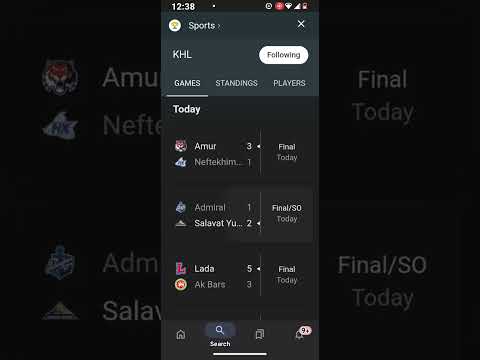 KHL Livescore: Latest KHL Hockey Results & Standings India