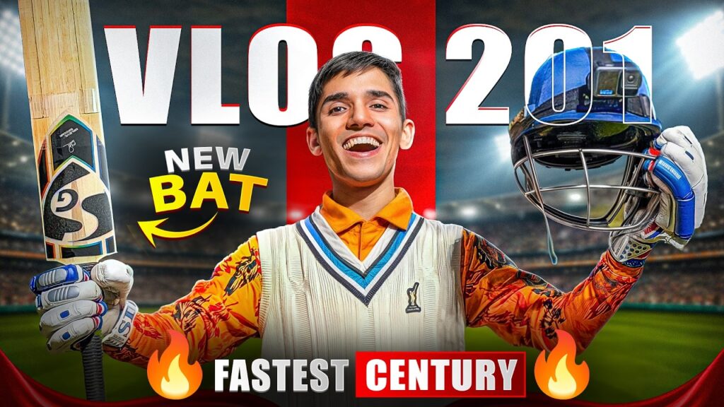 My NEW Bat Century! 💯 Cricket Bat Review & Cardio Vlog | THE CENTURY VLOG