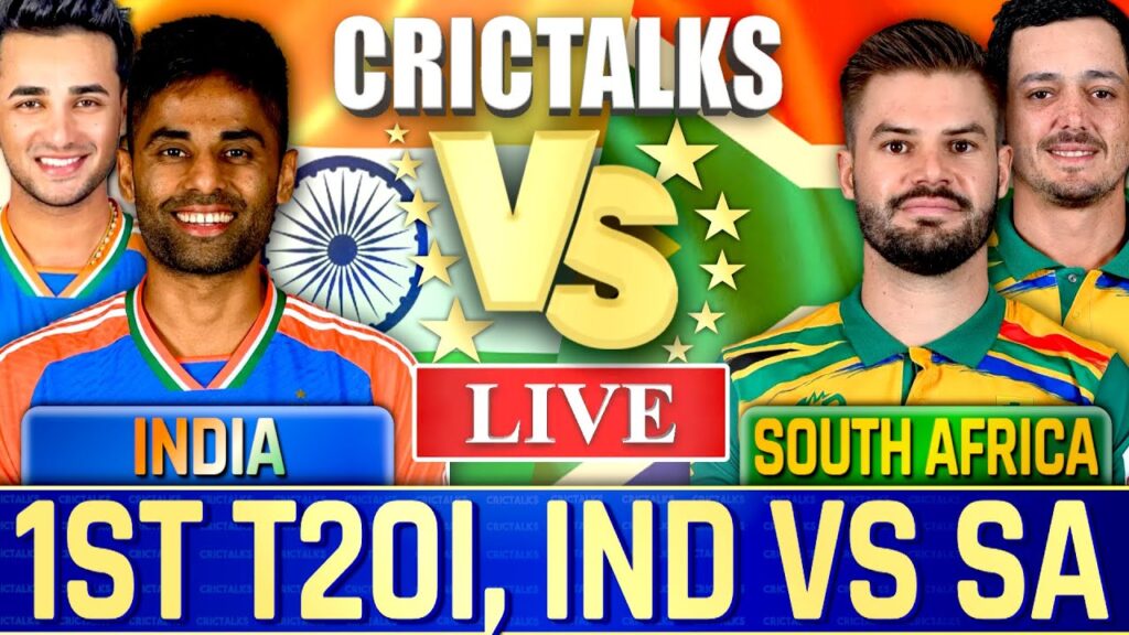 IND vs SA Live Score, 1st T20I: India vs South Africa Live Cricket Match Today Scorecard & Commentary