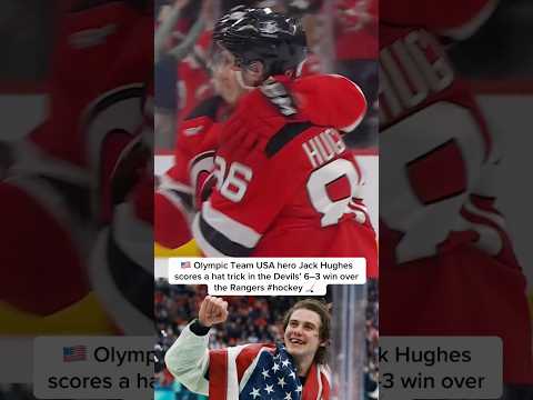 Jack Hughes Hat-Trick Powers Devils to 6-3 Win Over Rangers: NHL Highlights and Scores