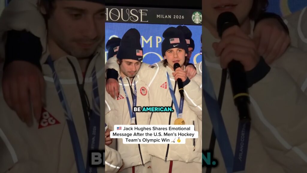 Jack Hughes’ Emotional Message After Team USA’s Olympic Win Wins Hearts in India