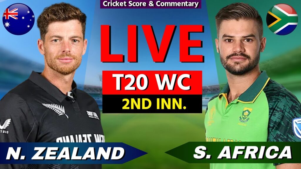 NZ vs SA Live Cricket Score: New Zealand vs South Africa Live Match Commentary & Scorecard