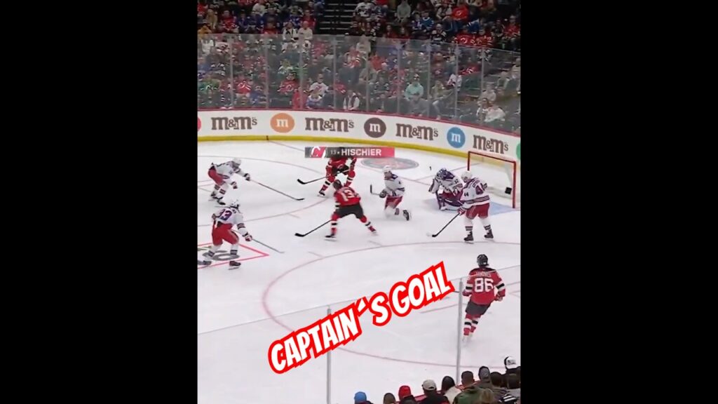 Nico Hischier Goal for NJ Devils vs NY Rangers: Watch NHL Highlights