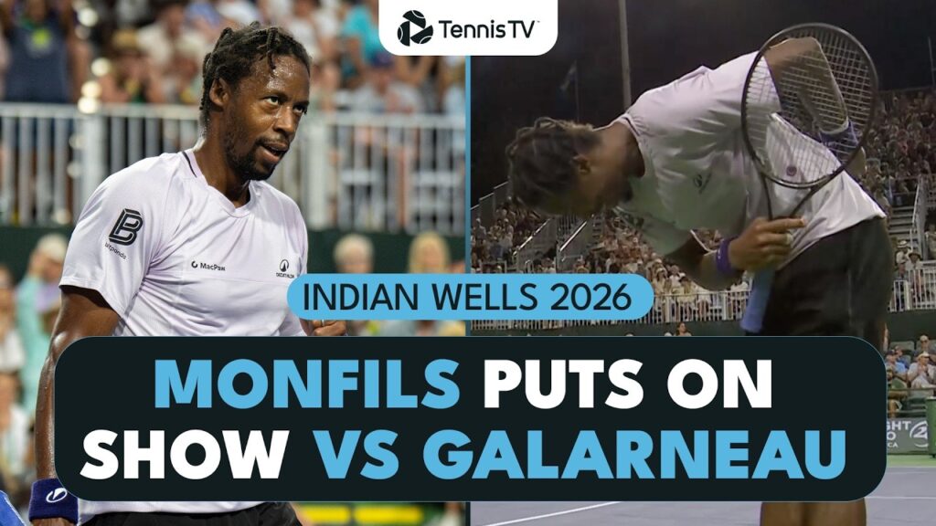 Gael Monfils Highlights: Indian Wells 2026 | Magical Wins & Tennis Entertainment