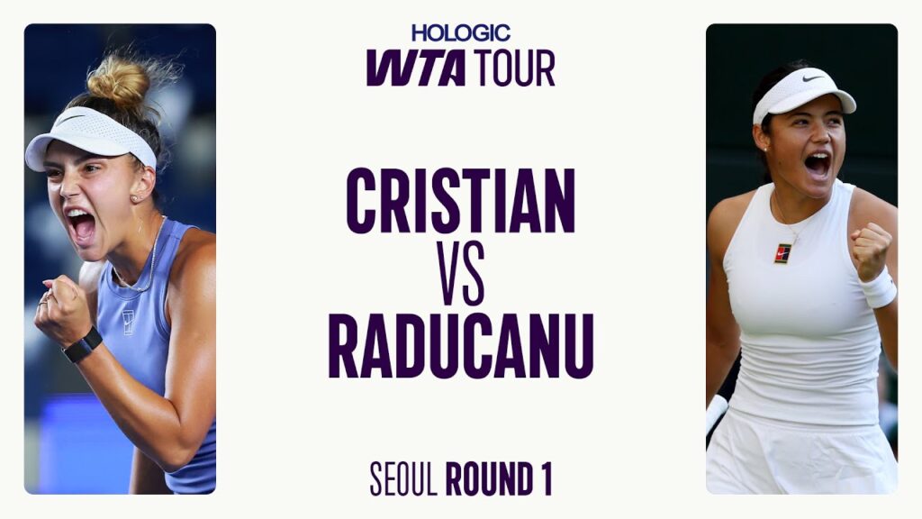 Emma Raducanu vs Jaqueline Cristian Highlights | WTA Seoul 2025 Round 1