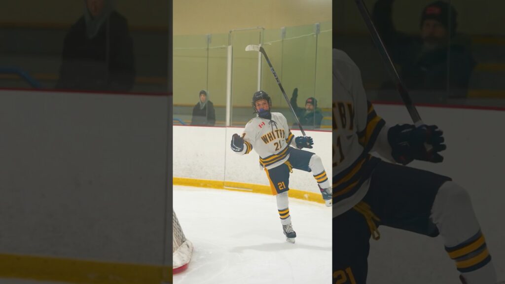 Whitby Wildcats Clinch Thrilling Overtime Victory! 🚨🏒 #hockey #shorts