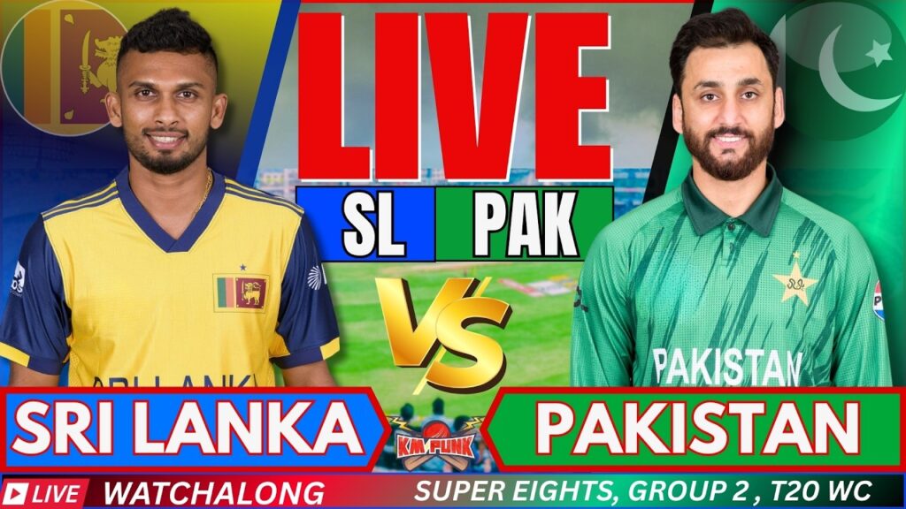 PAK vs SL Live Score: T20 World Cup Live Match Today - Sri Lanka vs Pakistan Live Commentary & Updates