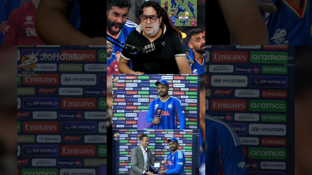 Sanju Samson’s Heartfelt Reaction to Jasprit Bumrah’s Bowling 🥹👏 #Shorts