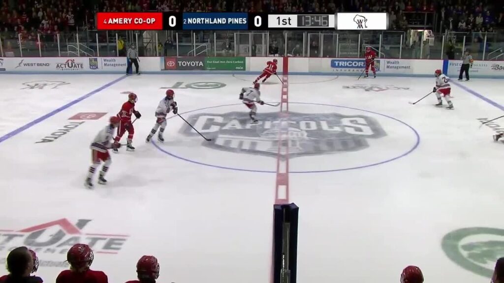 Northland Pines clinches opening goal in WIAA State Hockey Championship final