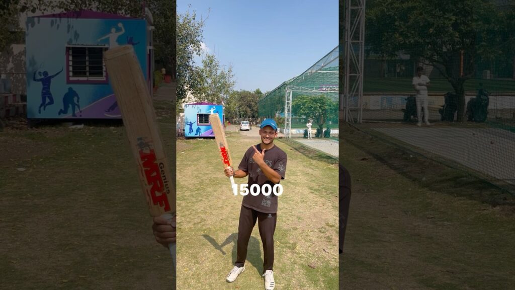 Gully Cricket Challenge in India 🏏 #minivlog #cricket #shorts