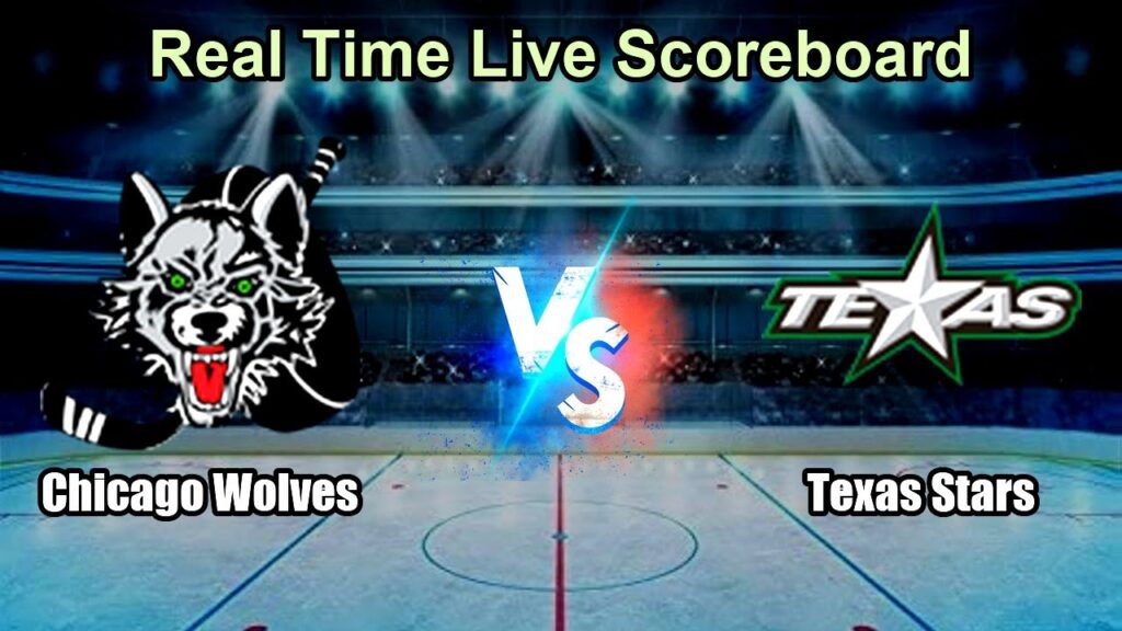 Chicago Wolves vs Texas Stars Live Stream: AHL Score & Match Updates India time