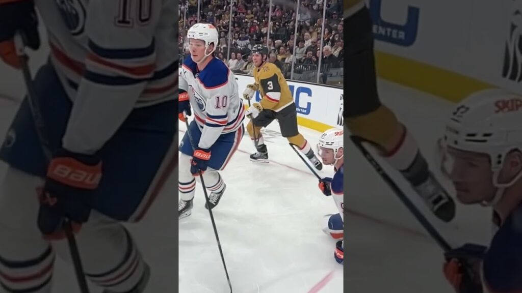 Ice Hockey’s Most Brutal Hits: Golden Knights vs Oilers Highlights | NHL Status