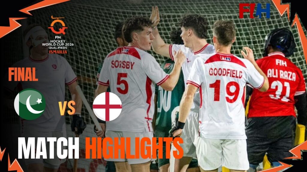 PAK vs ENG Hockey Final Highlights: FIH Hockey World Cup 2026 Qualifiers