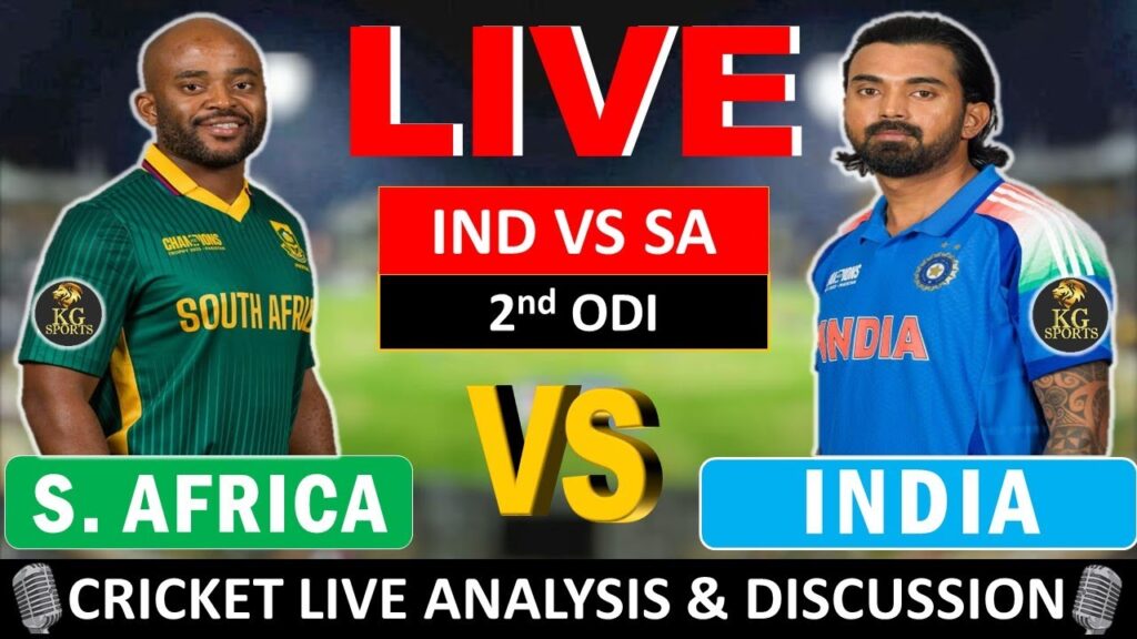 IND vs SA 2nd ODI Live Score: India vs South Africa commentary & Match Updates updates (Last 25 Overs)
