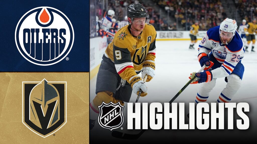 Oilers vs Golden Knights NHL Highlights: March 8, 2026 | Full Match Replay & Goals