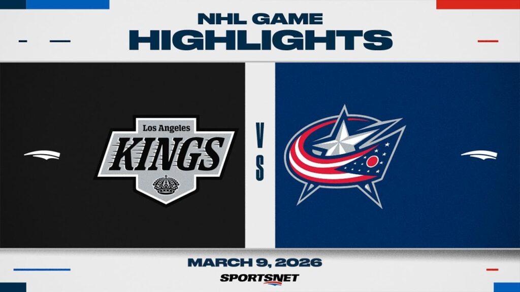 NHL Highlights: Kings vs. Blue Jackets | March 10, 2026 (IST) - Full Match Analysis