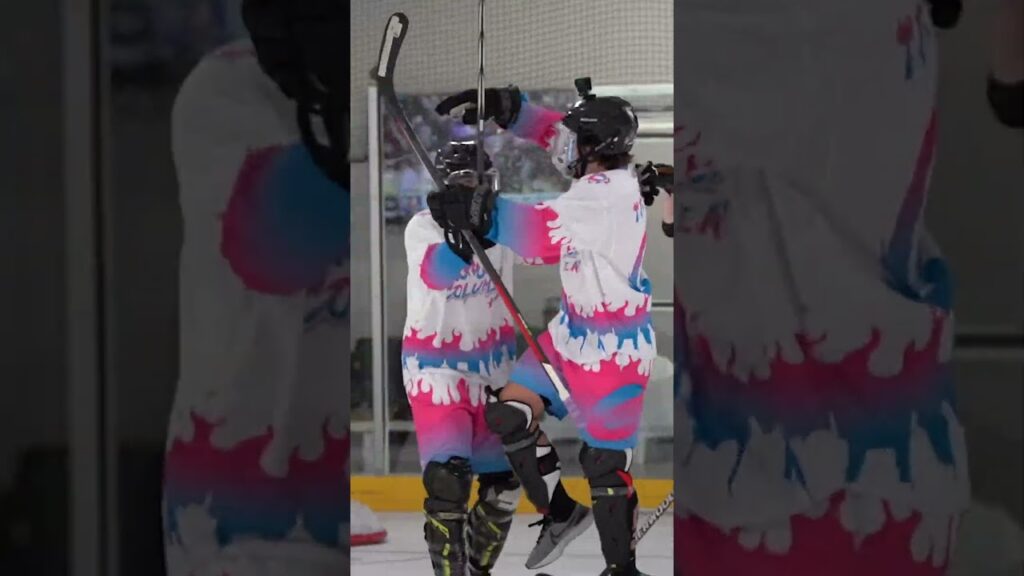 Nasher Scores First Ever Ball Hockey Goal at Heatwave Arena: Iconic Moment!