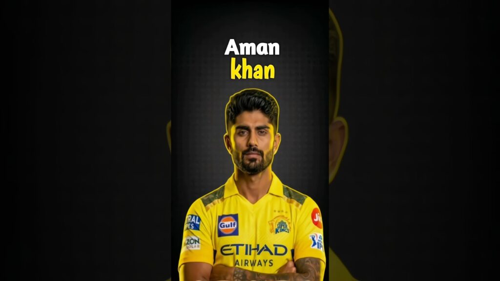 Who is Aman Khan? KKR’s New Power Hitter in IPL 🏏 #Shorts #Cricket