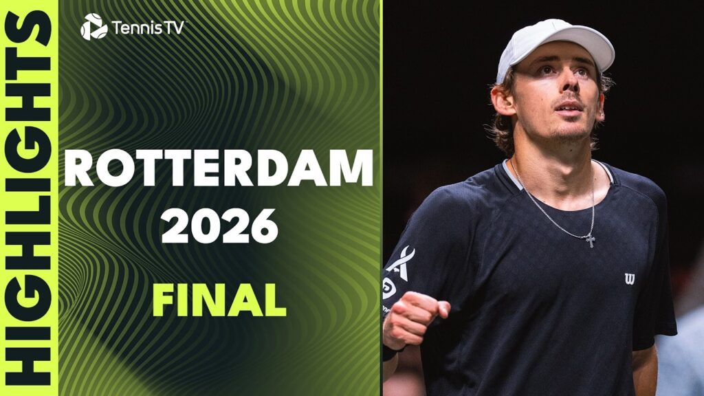 De Minaur vs Auger-Aliassime Final Highlights: Rotterdam 2026 Full Match Replay & Winner