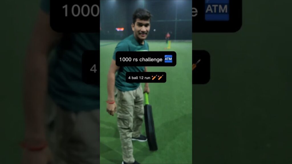 4 Ball 12 Runs Challenge: Can Vansh Do It? 🏏🔥 #cricket #challenge