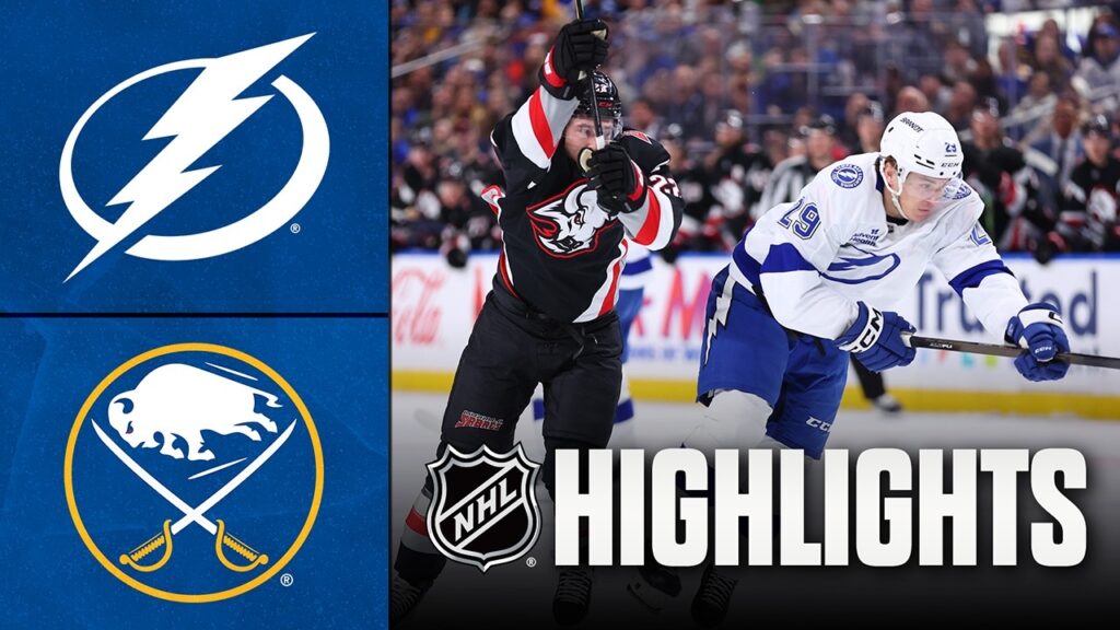 Lightning vs Sabres NHL Highlights - 8 March 2026 (Live Updates & Scores)