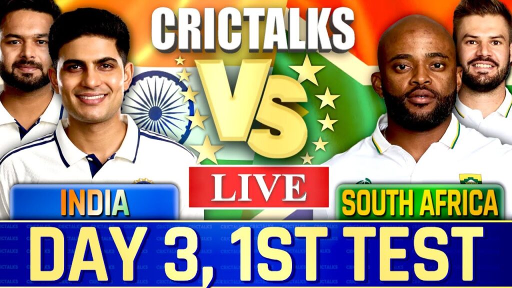 IND vs SA Live Score, 1st Test Day 3: India vs South Africa Cricket Commentary & Updates