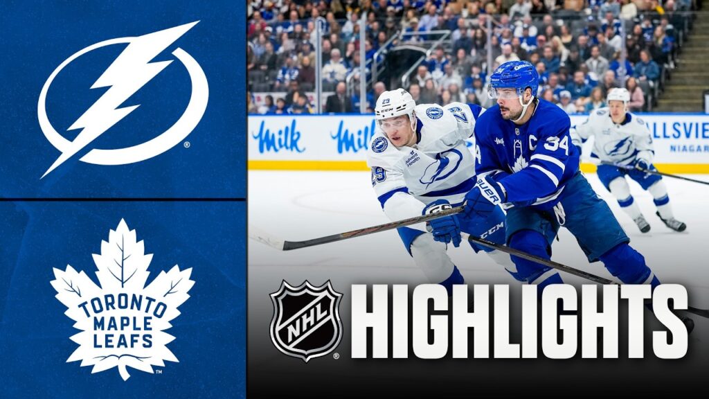 Lightning vs Maple Leafs NHL Highlights 2026: Ice Hockey Match Results & Goals