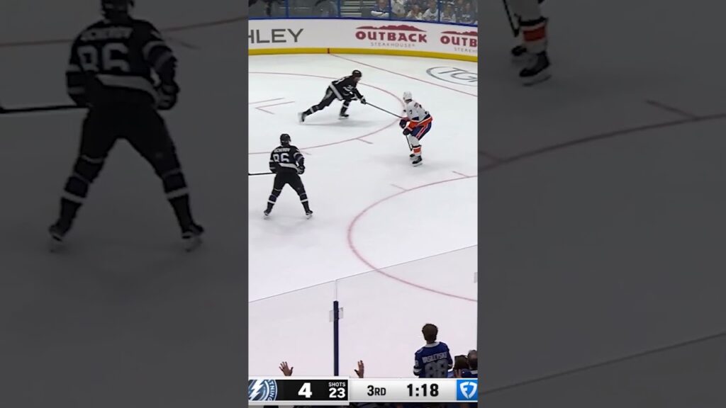 Nikita Kucherov’s Unselfish Play: Passes on Empty Net Goal! 🤯