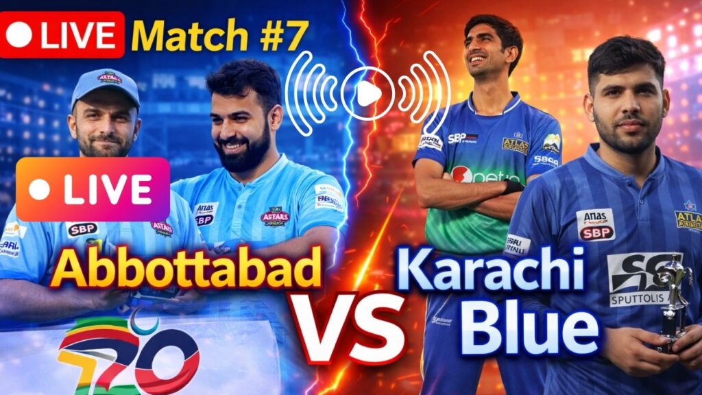 Karachi vs Abbottabad Live Score: PAK T20 National Cup 2026, Ball by Ball Commentary & Updates
